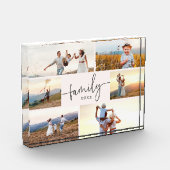Eleganter Family Fotos Block (Links)