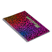 Eleganter farbiger Glitzer Notizblock (Rechte Seite)