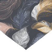 Eleganter Feather Muster Tischläufer (Ecke)