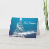 Eleganter Feiertagskarte (Rückseite)