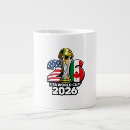 Eleganter FIFA Weltmeisterschaft 2026 Jumbo-Mug Jumbo-Tasse