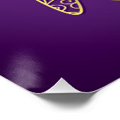 Eleganter filigraner Engel Poster (Ecke)