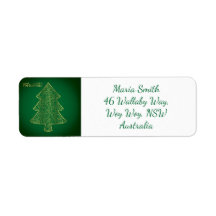 Eleganter filigraner Weihnachtsbaum