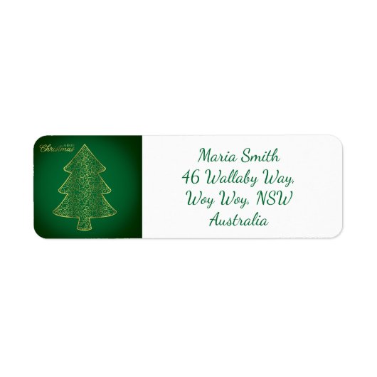 Eleganter filigraner Weihnachtsbaum (Vorne)