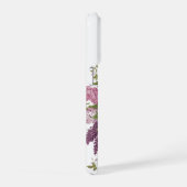 Eleganter Flieder-Blumenstrauß-Vase iPhone Hülle (Rechte Seite)