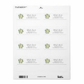 Eleganter Floral Business Shipping (Vorne)