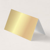 Eleganter Floral Gold Glitzer Dankeschön Karte (Rückseite)