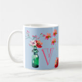 ELEGANTER FLORAL MIT EINER ERSTEN KAFFEETASSE (Links)