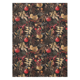 Eleganter floraler Apple Fall to Holiday Apple Tischdecke