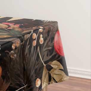 Eleganter floraler Apple Fall to Holiday Apple Tischdecke