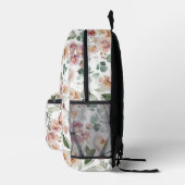 Eleganter floraler Backpack Bedruckter Rucksack (Rechts)