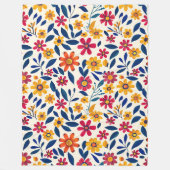 Eleganter floraler Charm 60x80 Fleece Blanket (Vorderseite)