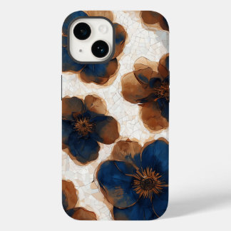 Eleganter floraler Dauerhandy-Fall Case-Mate iPhone 14 Hülle