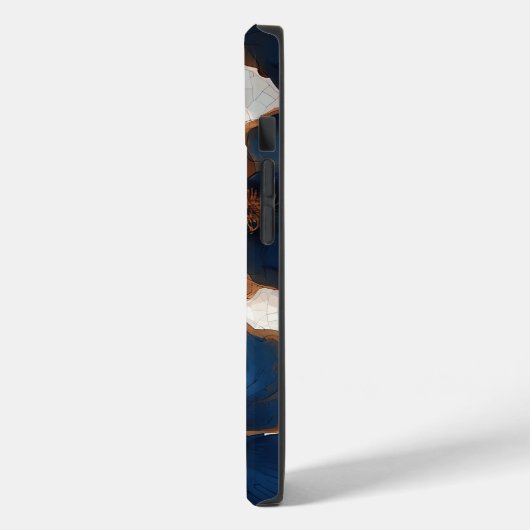 Eleganter floraler Dauerhandy-Fall Case-Mate iPhone Hülle (Rückseite / Links)