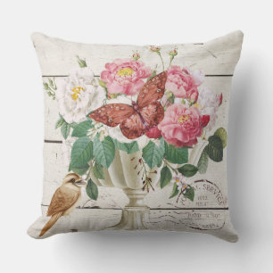 Eleganter floraler französischer Hintergrund Kissen