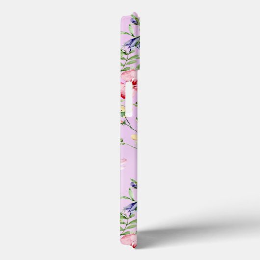 Eleganter, floraler Herzrahmen: für jeden Anlass Case-Mate iPhone Hülle (Rückseite / Rechts)