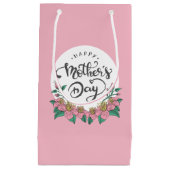 Eleganter floraler Muttertag | Geschenktasche Kleine Geschenktüte (Vorderseite)
