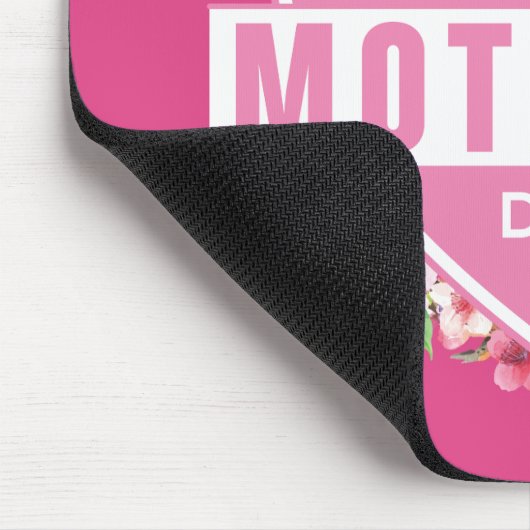 Eleganter floraler Muttertag | Mauspad (Ecke)