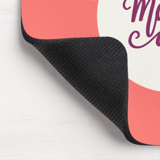 Eleganter floraler Muttertag | Mauspad (Ecke)