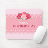 Eleganter floraler Muttertag | Mauspad (Mit Mouse)