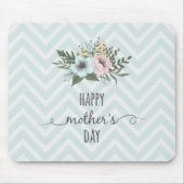 Eleganter floraler Muttertag | Mauspad (Vorne)