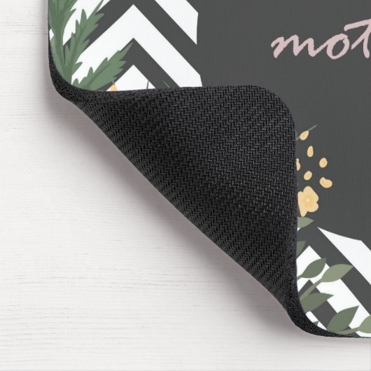 Eleganter floraler Muttertag | Mauspad (Ecke)