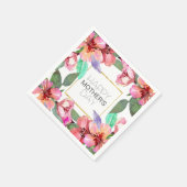 Eleganter floraler Muttertag | Napkin Serviette (Ecke)