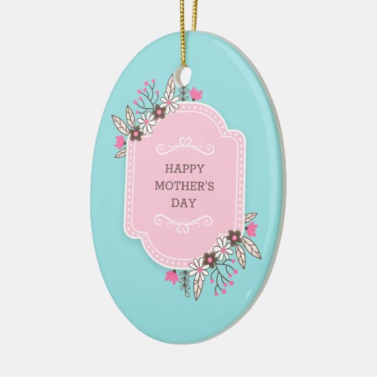 Eleganter floraler Muttertag | Ornament (Links)