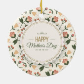 Eleganter floraler Muttertag | Ornament (Hinten)