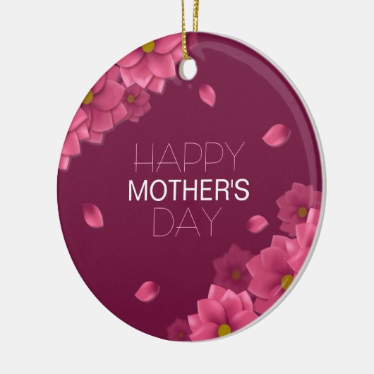 Eleganter floraler Muttertag | Ornament (Links)