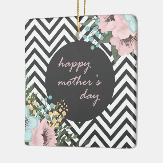 Eleganter floraler Muttertag | Ornament (Links)