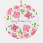 Eleganter floraler Muttertag | Ornament (Hinten)