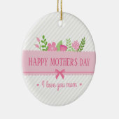 Eleganter floraler Muttertag | Ornament (Rechts)