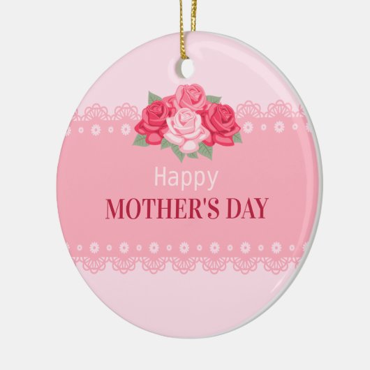 Eleganter floraler Muttertag | Ornament (Links)