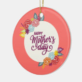 Eleganter floraler Muttertag | Ornament (Links)