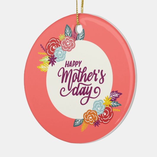 Eleganter floraler Muttertag | Ornament (Links)