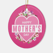 Eleganter floraler Muttertag | Ornament (Links)