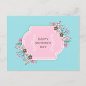 Eleganter floraler Muttertag | Postkarte (Vorderseite)