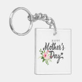 Eleganter floraler Muttertag | SCHLÜSSELANHÄNGER (Vorderseite links)