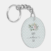 Eleganter floraler Muttertag | SCHLÜSSELANHÄNGER (Vorderseite links)