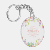 Eleganter floraler Muttertag | SCHLÜSSELANHÄNGER (Vorderseite links)
