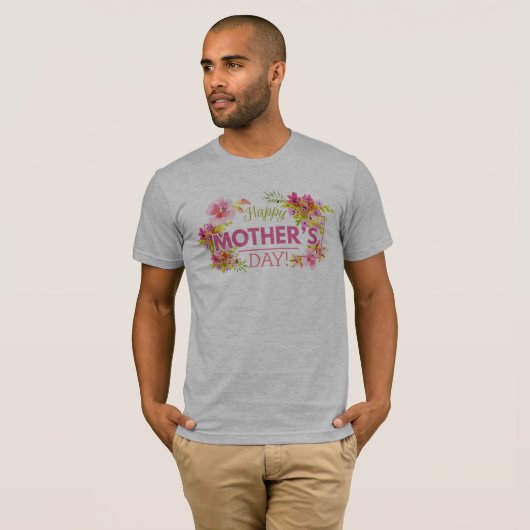 Eleganter floraler Muttertag | SHIRT (Vorne ganz)