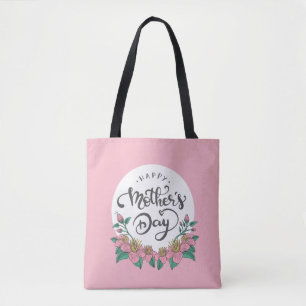 Eleganter floraler Muttertag Tasche