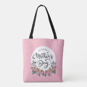 Eleganter floraler Muttertag | Tasche (Rückseite)