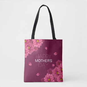 Eleganter floraler Muttertag   Tasche