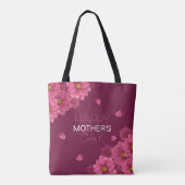 Eleganter floraler Muttertag | Tasche (Rückseite)