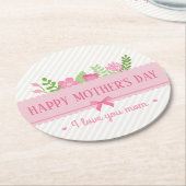 Eleganter floraler Muttertag | UNTERSETZER (Angewinkelt)