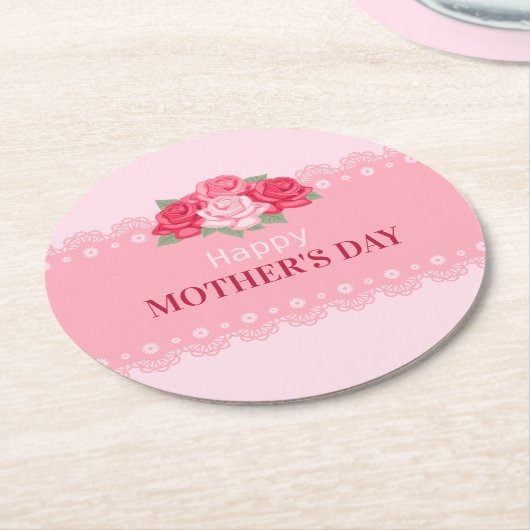 Eleganter floraler Muttertag | UNTERSETZER (Angewinkelt)