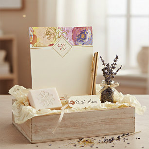 Eleganter floraler Notizblock