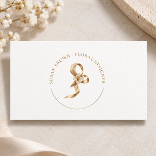 Eleganter Florist Designer Visitenkarte